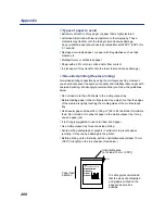 Preview for 208 page of Panasonic KX-P8420 Operating Instructions Manual