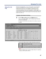 Preview for 47 page of Panasonic KX-P8420 Reference Manual