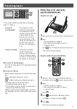 Preview for 17 page of Panasonic KX-PD502DL Quick Reference Manual