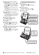 Предварительный просмотр 4 страницы Panasonic KX-PD550DL Quick Reference Manual