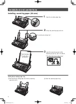 Preview for 6 page of Panasonic KX-PD551D Quick Reference Manual