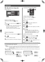 Preview for 25 page of Panasonic KX-PD551D Quick Reference Manual