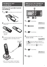 Предварительный просмотр 7 страницы Panasonic KX-PD582DLE9 Quick Reference Manual