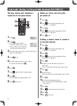 Preview for 14 page of Panasonic KX-PD681DLE9 Quick Reference Manual