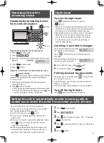 Preview for 23 page of Panasonic KX-PD681DLE9 Quick Reference Manual