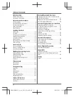 Preview for 2 page of Panasonic KX-PRD262 Operating Instructions Manual