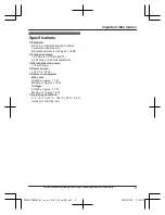 Preview for 9 page of Panasonic KX-PRD262 Operating Instructions Manual