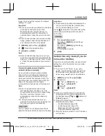 Предварительный просмотр 19 страницы Panasonic KX-PRD262 Operating Instructions Manual