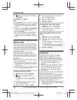 Предварительный просмотр 40 страницы Panasonic KX-PRD262 Operating Instructions Manual