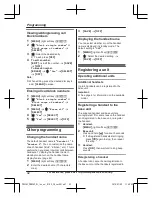 Предварительный просмотр 42 страницы Panasonic KX-PRD262 Operating Instructions Manual