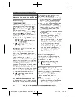 Предварительный просмотр 56 страницы Panasonic KX-PRD262 Operating Instructions Manual