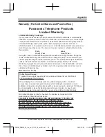 Предварительный просмотр 83 страницы Panasonic KX-PRD262 Operating Instructions Manual