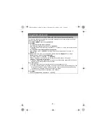 Preview for 8 page of Panasonic KX-PRD262 Quick Manual