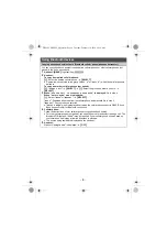 Preview for 8 page of Panasonic KX-PRL260 Quick Manual