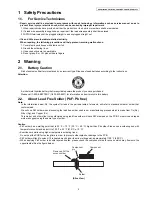 Preview for 5 page of Panasonic KX-PRL260B Service Manual