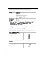 Preview for 3 page of Panasonic KX-PRL262 Operating Instructions Manual