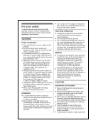 Preview for 4 page of Panasonic KX-PRL262 Operating Instructions Manual