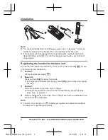 Preview for 4 page of Panasonic KX-PRLA20E Installation Manual