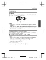 Preview for 11 page of Panasonic KX-PRLA20E Installation Manual