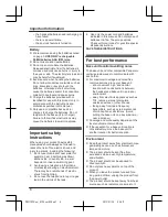 Предварительный просмотр 6 страницы Panasonic KX-PRS110FX Operating Instructions Manual