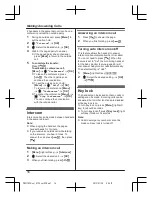 Предварительный просмотр 16 страницы Panasonic KX-PRS110FX Operating Instructions Manual