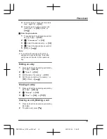 Предварительный просмотр 19 страницы Panasonic KX-PRS110FX Operating Instructions Manual