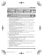 Предварительный просмотр 25 страницы Panasonic KX-PRS110FX Operating Instructions Manual