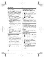 Предварительный просмотр 30 страницы Panasonic KX-PRS110FX Operating Instructions Manual