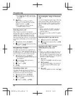 Предварительный просмотр 32 страницы Panasonic KX-PRS110FX Operating Instructions Manual