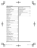 Preview for 2 page of Panasonic KX-PRS120C Operating Instructions Manual