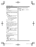 Preview for 34 page of Panasonic KX-PRS120C Operating Instructions Manual