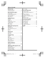 Preview for 2 page of Panasonic KX-PRS120E Operating Instructions Manual