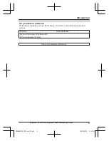 Preview for 5 page of Panasonic KX-PRS120E Operating Instructions Manual