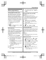 Preview for 31 page of Panasonic KX-PRS120E Operating Instructions Manual