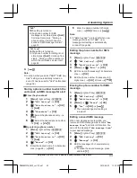 Preview for 43 page of Panasonic KX-PRS120E Operating Instructions Manual