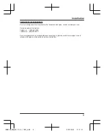 Preview for 19 page of Panasonic KX-PRSA10C Installation Manual