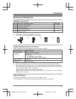 Preview for 3 page of Panasonic KX-PRW110FX Operating Instructions Manual