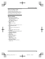 Preview for 9 page of Panasonic KX-PRW110FX Operating Instructions Manual