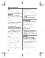 Preview for 16 page of Panasonic KX-PRW110FX Operating Instructions Manual