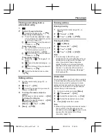 Preview for 19 page of Panasonic KX-PRW110FX Operating Instructions Manual