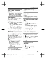 Preview for 35 page of Panasonic KX-PRW110FX Operating Instructions Manual