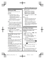 Preview for 37 page of Panasonic KX-PRW110FX Operating Instructions Manual