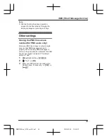 Preview for 39 page of Panasonic KX-PRW110FX Operating Instructions Manual