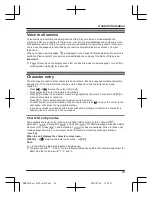 Preview for 43 page of Panasonic KX-PRW110FX Operating Instructions Manual