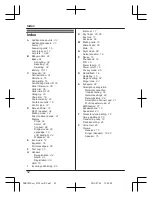 Preview for 52 page of Panasonic KX-PRW110FX Operating Instructions Manual