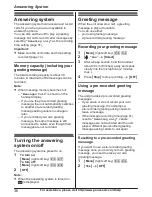 Preview for 36 page of Panasonic KX-PRW120 Operating Instructions Manual