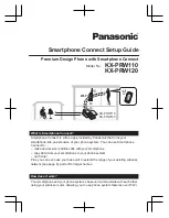 Panasonic KX-PRW120 Setup Manual preview