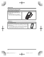 Предварительный просмотр 4 страницы Panasonic KX-PRW120AZ Operating Instructions Manual