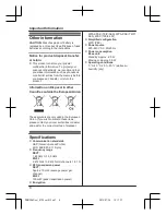 Предварительный просмотр 8 страницы Panasonic KX-PRW120AZ Operating Instructions Manual