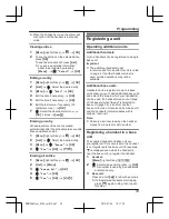 Предварительный просмотр 33 страницы Panasonic KX-PRW120AZ Operating Instructions Manual